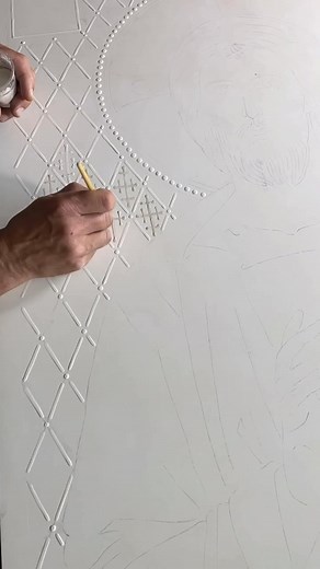 Icon Experience • Iconography • Chalk Refiel #sacralart #iconpainting #iconography #craft #howtopaint #chalkrelief | icon_experience
