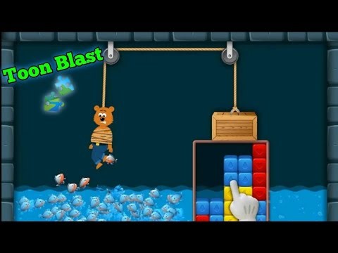Toon Blast Hard Levels 74, 75 Complete Gameplay