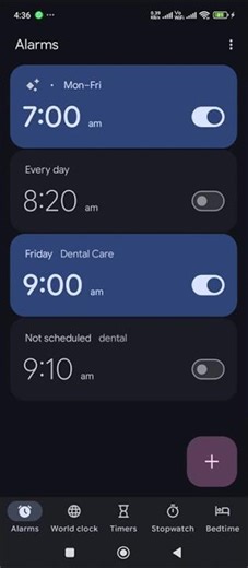 Time mismatch on android