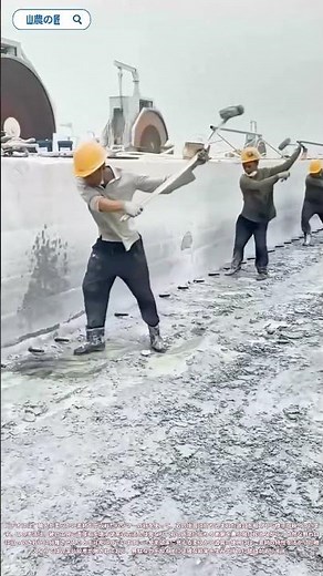 柔らかなハンマーで石を分離する驚きの技術