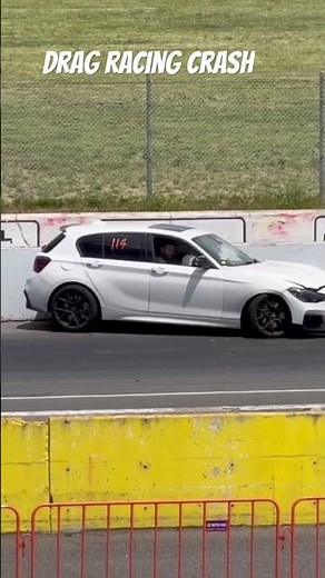 Drag racing crash at Calder park raceway