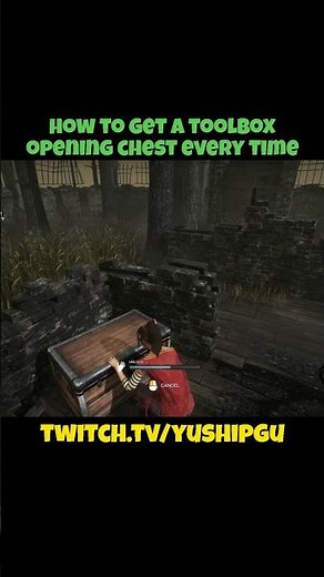 how to get a toolbox opening chest #dbd #deadbydaylight #livestreams #dbdclips