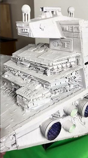 Paper Star Destroyer That Looks Better Than Lego #papercraft #diy