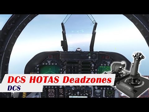 DCS: F/A-18C Hornet, X-56 HOTAS - Deadzones AP (Autopilot)