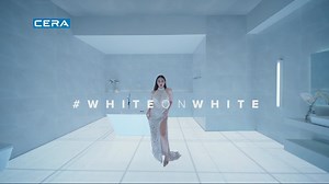 Immerse yourself in the elegance of simplicity with the #WhiteOnWhite. #CERA #CeraPlayItYourWay #WhiteOnWhite #LuxurySpaces #Design | CERA