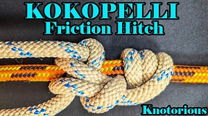 How the Kokopelli friction hitch works for arborists