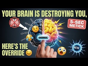 How to Train Your Brain to Do Hard Things, "WITHOUT MOTIVATION" (The Override Method)