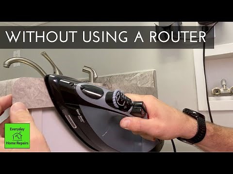 How To Install a Countertop End Cap