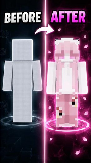 How to make egirl Minecraft skin