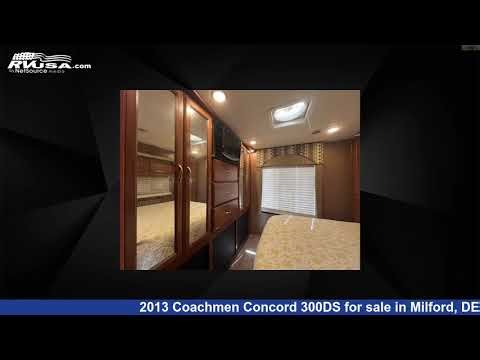Spectacular 2013 Coachmen Concord 300DS Class C RV For Sale in Milford, DE | RVUSA.com