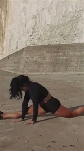 Ultimate Beach Cliff Workout 🌊💪 #motivation #gym