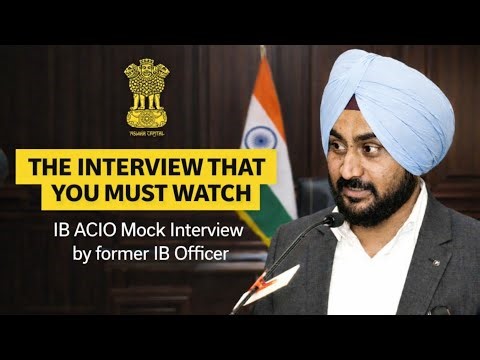 IB ACIO Mock Interview 2026 by Former IB Officer | IB ACIO Interview Preparation Strategy