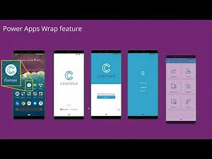 Power Apps Wrap feature