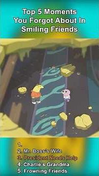 Smiling Friends Moments You Totally Forgot Happened #shorts