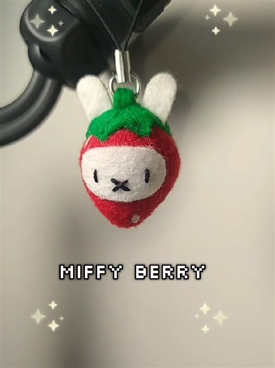 DIY Miffy Berry Keychain Tutorial: Handmade Craft Guide