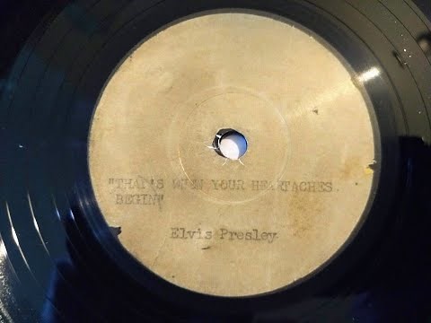 That's When Your Heartaches Begin - Elvis Presley (1953) Private recording