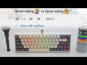 TK68 Mods | Before & After Typing Sounds (Gateron Yellow Switches, ASA Keycaps)