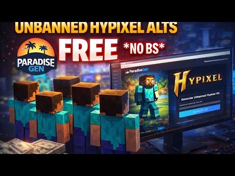 **FREE HYPIXEL UNBANNED ALTS** NO BS