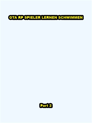 GTA RP SPIELER LERNEN SCHWIMMEN _p2
