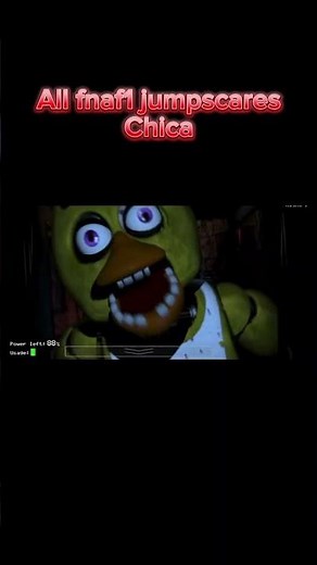 ALL fnaf 1 jumpscares #fnaf1 #fnaf #freddy #bonnie #chica #foxy #goldenfreddy #jumpscare