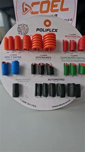 🔶 Poliflex 🔶 Flexibilidad, resistencia y protección para tus instalaciones eléctricas. Ideal para proyectos residenciales, comerciales e industriales. ⚡🔧 📍 Disponible en Coel de Puebla 🌐 www.coelpuebla.com.mx #Poliflex #MaterialEléctrico #CoelDePuebla #ElectricistasMx #InstalacionesEléctricas #SomosLosNaranja | COEL Puebla