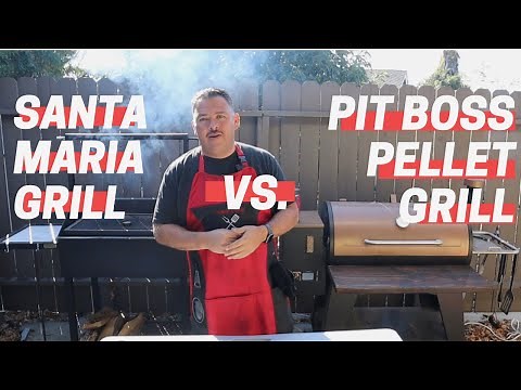 Austin XL Pellet Smoker vs. Santa Maria Grill Rib Cookoff