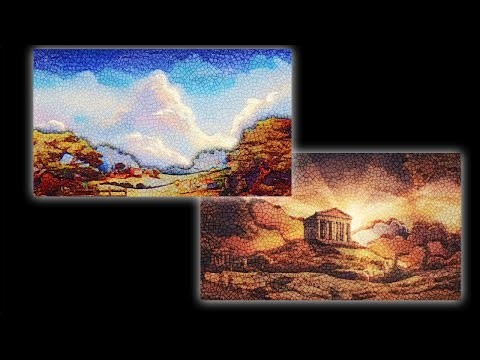 Hercules Musical "Go the Distance" Instrumental and Background Animation