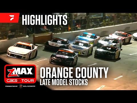 CARS Tour Late Model Stock Cars At Orange County Speedway | Highlights 4/26/25