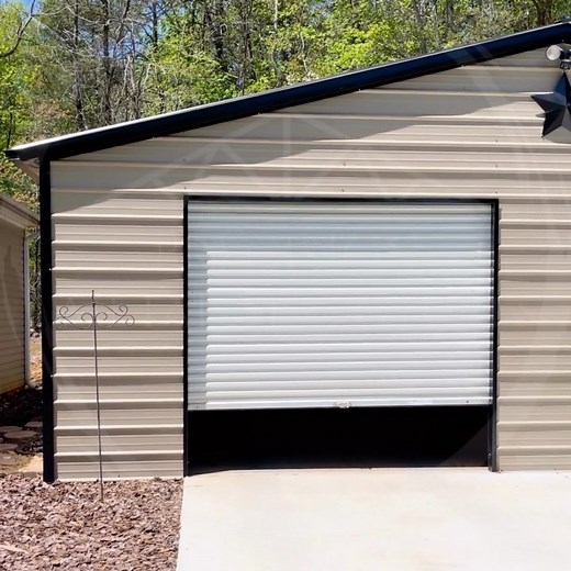 23 reactions | FAQ Friday: Can we add electric openers to your roll-up doors? A: Absolutely! Our garage doors are compatible with many different openers. Check out this customer’s build with electric openers he installed himself. __________________________________________ #metal #metalgarage #steel #steelbuildings #metalcarports #carport #barn #commercial #galvanizedsteel #mancave #sheshed #storage #storagesolutions #faq #faqfriday #twocargarage | Precision Metal Structures | Facebook