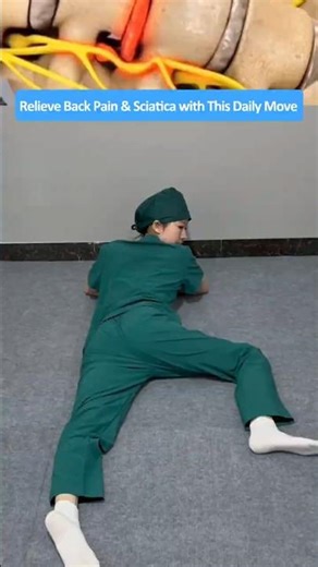 Lower Back Pain, Sciatica & Numb Legs? Try This Simple Daily Move for Relief