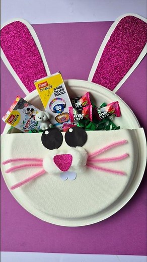 Easter Crafts for Kids 🐰 Fun DIY Ideas #easter #papercraft #easterbunny #shorts #easter #diy #cute