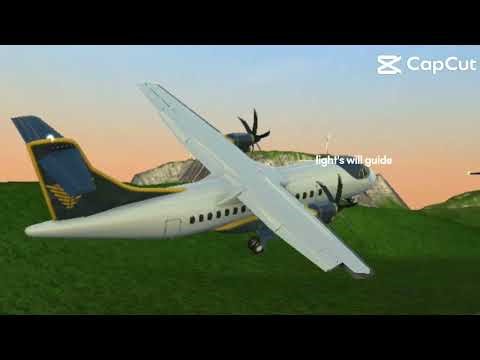 Elegant airlines 009 (fake crash) #turbopropflightsimulator #viral