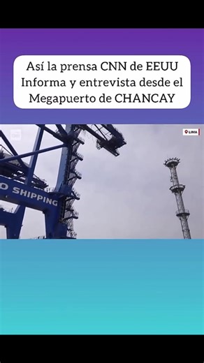 80K views · 2.2K reactions | CNN: "MEGAPUERTO DE CHANCAY SE...