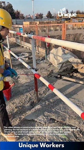 Red Paint Job: Construction Worker Improves Site Safety
