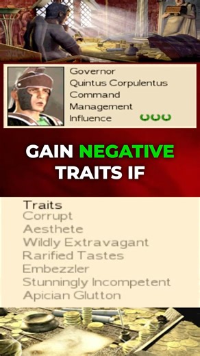 This Hidden Corruption Mechanic in Rome: Total War can Ruin Your Generals #rometotalwar #traits
