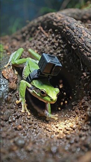 Frog Camera Adventure: The Snake Cave