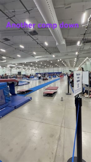 Another comp down# vault# gymnastics# level 6 # spring board# mats