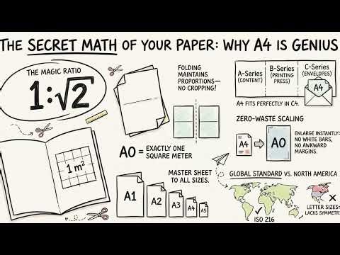 (Part 3) Why Paper is That Shape: The Secret History of Your Desk