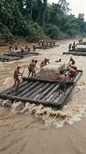 How was Angkor Wat Built? Epic Construction Timelapse #shorts