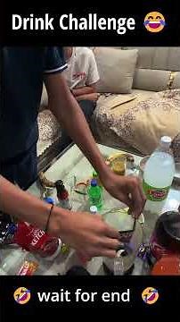 Drink Challenge 😂| sourav joshi vlogs #shorts