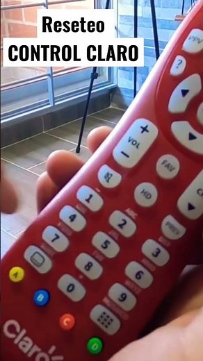 How to reset the Claro control / configuration and programming #claro