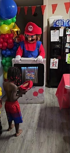 houston mascot party character mario cappy #reels #shorts #tiktok #mario #mariocosplay #party