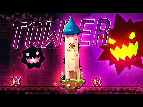 Geometry Dash 2.2 The Tower All Levels 100% [All Coins]