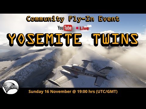 YOSEMITE TWINS! Scenic tour of the Yosemite National Park | Simhanger Multiplayer Community Event
