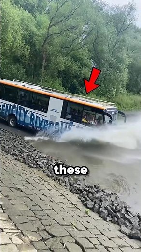 Why This Bus Drive On Water? 😮