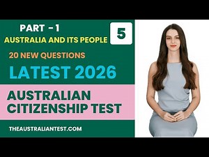 Australia and Its People (OCB Part 1) | TEST 5 | Australian Citizenship Practice Test 2026 (UPDATED)