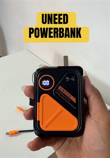 🔌🔋 6-in-1 UNEED Powerbank with Power Outlet Power everything. Anywhere. This 6-in-1 UNEED Powerbank isn’t just a charger it comes with a built-in power outlet, making it perfect for travel, emergencies, and everyday backup power needs. ✔️ 6-in-1 multifunction design ✔️ Built-in power outlet support ✔️ Charge multiple devices at once ✔️ Portable and travel-ready ✔️ Ideal for home, office, and on-the-go use One device. Total power solution. #phone #Powerbank #charging #powerbankviral #uneedsomel