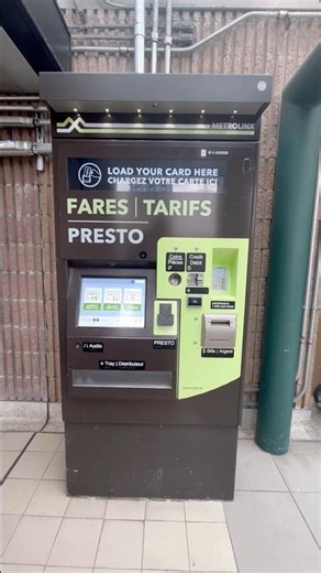 Video of the presto vending machine
