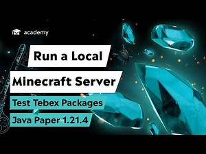How to Run a Local Paper Server & Test Tebex Packages (Minecraft Tutorial)