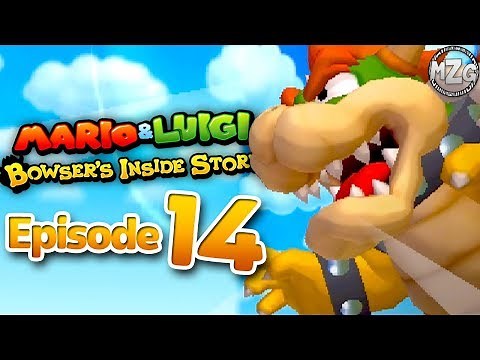 Mario & Luigi: Bowser's Inside Story Gameplay Walkthrough - Episode 14 - Bowser vs. Tower of Yikk!